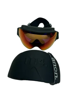 Used Anon M4 Snow Goggles Adult Black w/ Extra Lens