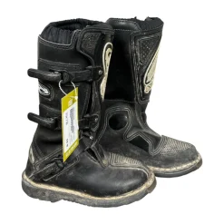 Used ANSWER Junior Motocross Boots Black Junior 05