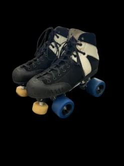 Used ANTIK MG2 QUAD SKATES Senior Roller Quad Skates Black Senior 7