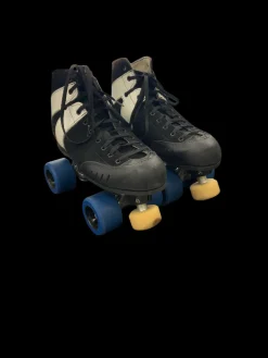 Used ANTIK MG2 QUAD SKATES Senior Roller Quad Skates Black Senior 7