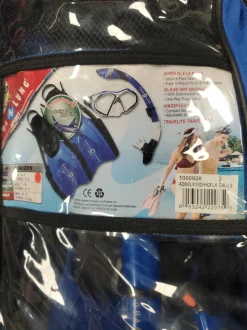 Used Aqua Lung Mask Scuba Equipment