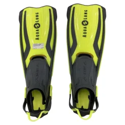 Used Aqua Lung Underwater Fins Yellow L/XL