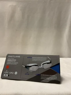 Used Aqua Sphere FASTLANE GOGGLES Swim Goggles White