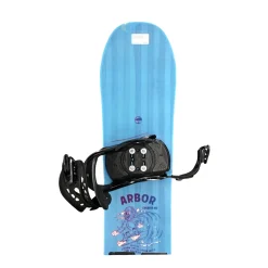 Used Arbor CHEATER 40 Boys Snowboard Only Carolina Blue 140 cm