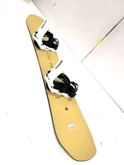 Used Arbor ELEMENT DECON SALOMON BINDINGS Mens Board/Bindings Tan 154 cm