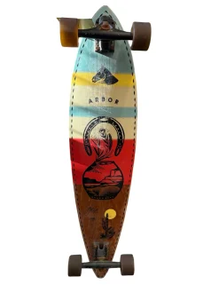 Used Arbor Less Mudget Longboard Black Long 36"