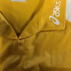 Used Asics Adult Medium Volleyball Top Yellow