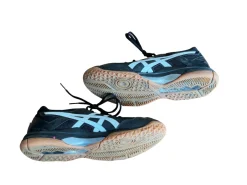 Used Asics GEL ROCKET VB Shoes Adult Black Senior 7.5