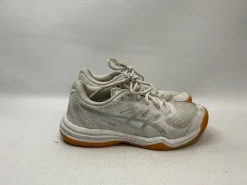 Used Asics UP COURT 5 VB Shoes Junior White Junior 04