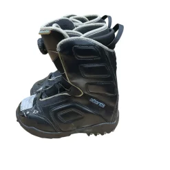 Used ATLANTIS SZ 4 Girls Snowboard Boots Black Junior 04