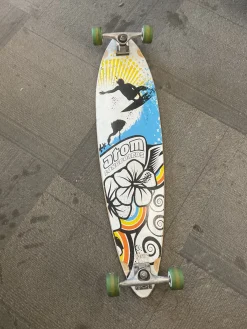 Used ATOM LONGBOARD Longboard Royal Blue Long