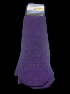 Used Augusta PERFORMANCE WICKING SOCKS Athletic Purple M/L