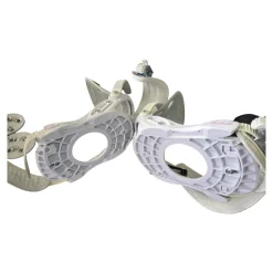 Used Avalanche SNOWBOARD BINDINGS Womens Binding Only White S/M