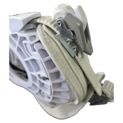 Used Avalanche SNOWBOARD BINDINGS Womens Binding Only White S/M