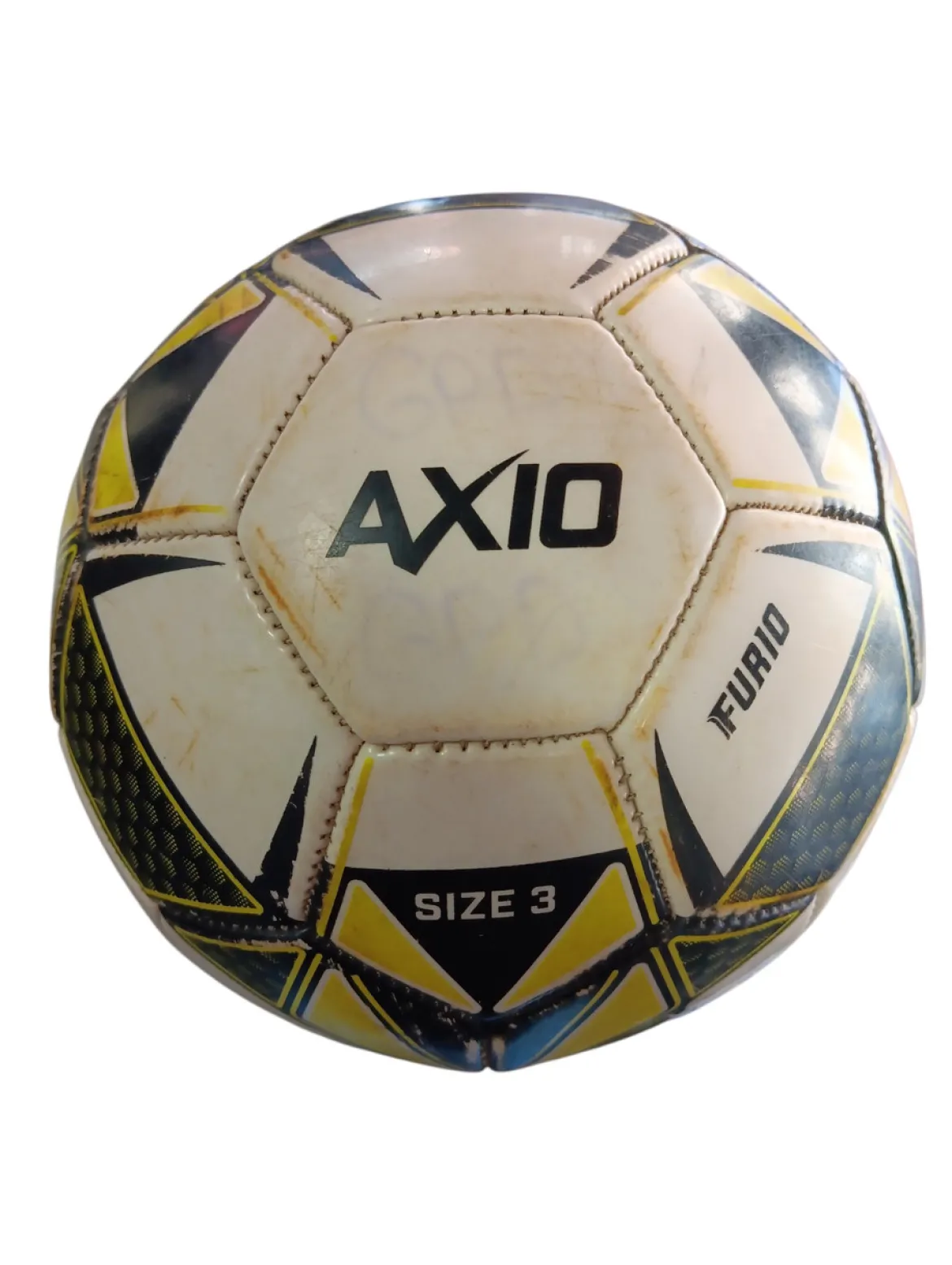 Used AXIO All Size Soccer Ball White 3