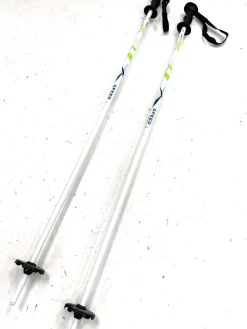 Used AXIS Boys DH Ski Pole White 100 cm / 40 in