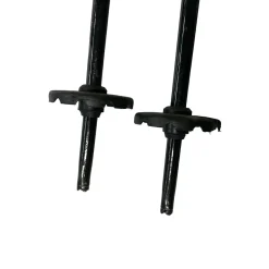 Used AXIS TEAM Boys DH Ski Pole Black 90 cm / 36 in