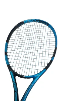 Used Babolat PURE DRIVE 110 Adult Tennis Racquet Royal Blue 4 3/8"