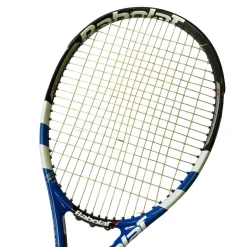 Used Babolat PURE DRIVE Adult Tennis Racquet Royal Blue 4 5/8