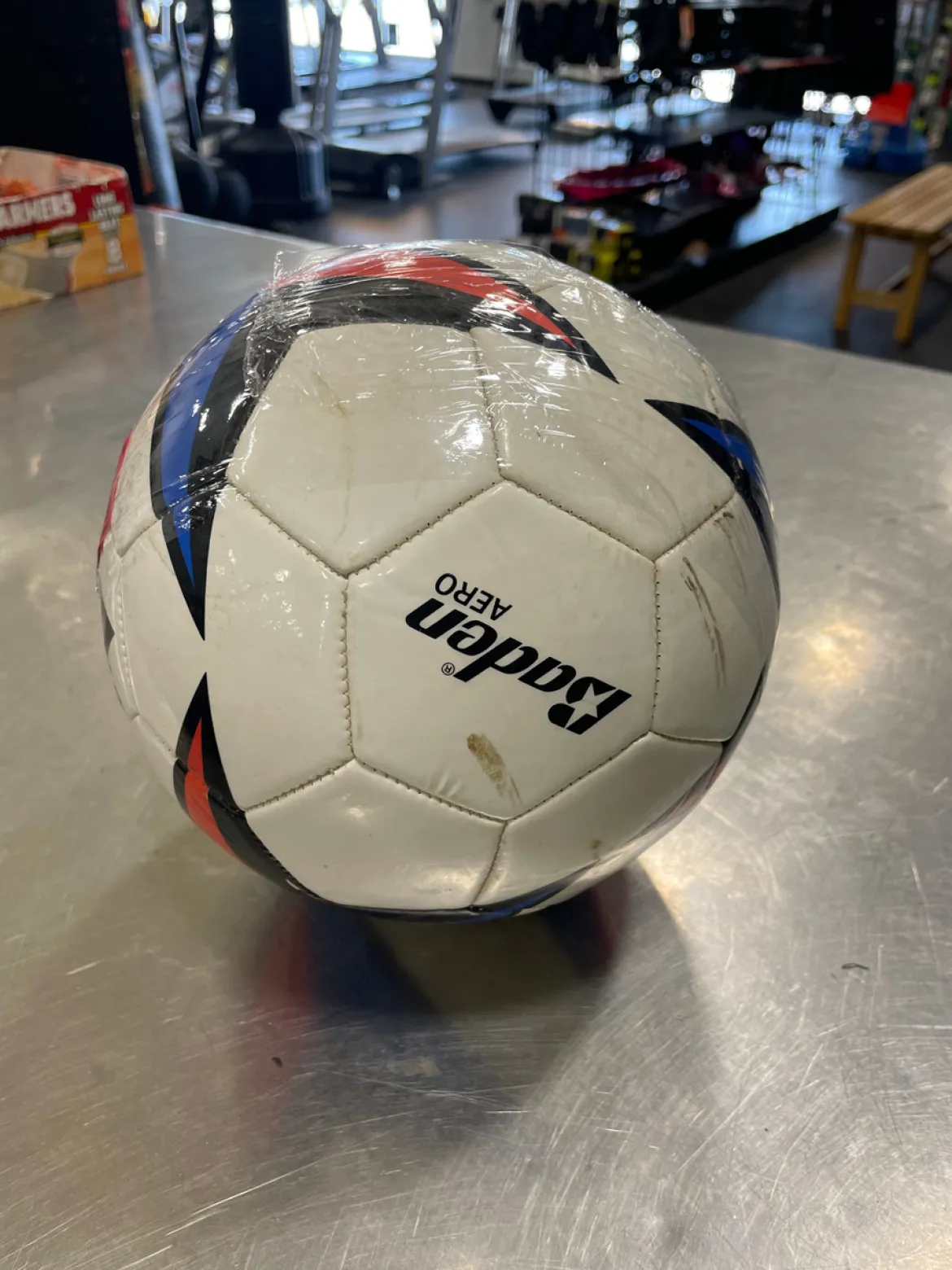 Used Baden AERO All Size Soccer Ball White 3
