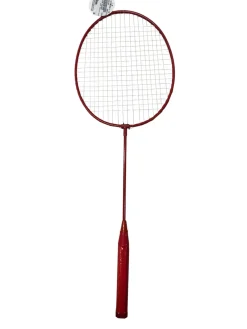 Used BADMINTON RACQUET Junior Badminton Racquet Red Unknown