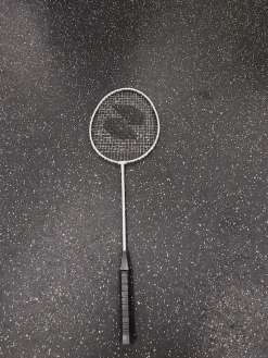 Used BADMINTON RAQUET Adult Badminton Racquet Grey Unknown