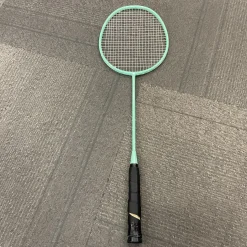 Used BADMITON RAQUET GREEN Adult Badminton Racquet Green Unknown