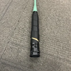 Used BADMITON RAQUET GREEN Adult Badminton Racquet Green Unknown