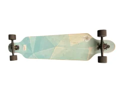 Used BAIJIAWEI LONGBOARD Longboard Brown Long