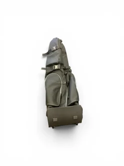 Used BASICS SOFT GOLF TRAVEL BAG Travel Bag Black