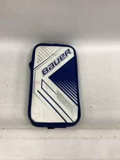 Used Bauer BLOCKER Street Goalie Blocker Jr Royal Blue