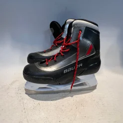 Used Bauer EXPEDITION WMN 9 BOYS 8 Womens Softboot Skate Black Senior 9