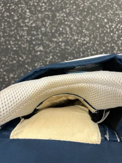 Used Bauer GSX BLKR Junior Goalie Blocker Navy Blue