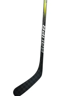 Used Bauer HYPERLITE 2 Inter One Piece Right Black And Neon Green 50 Flex