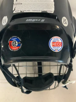Used Bauer IMS 5.0 Helmet Cage Combo Black SM