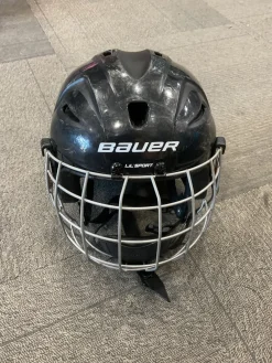 Used Bauer LIL SPORT Helmet Cage Combo Black XS