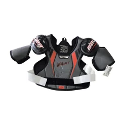 Used Bauer LIL SPORT HOCKEY SHOULDER PADS YTH LARGE Youth Shoulder Pads LG