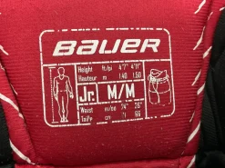 Used Bauer LIL SPORT Junior Pant Black And Red MD