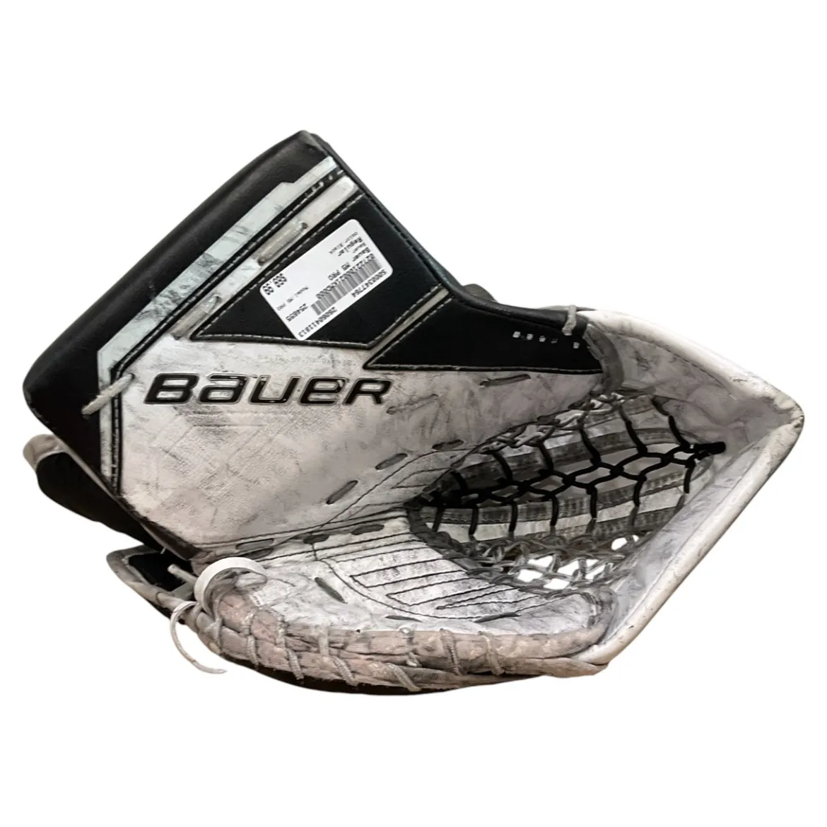Used Bauer M5 PRO Junior Goalie Catcher Black