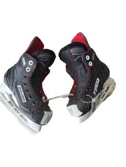 Used Bauer NS SKATES 10Y Youth Hockey Skate Youth 10.0