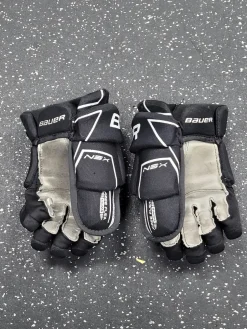 Used Bauer NSX Senior Gloves Black 11"