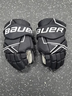 Used Bauer NSX Senior Gloves Black 11"