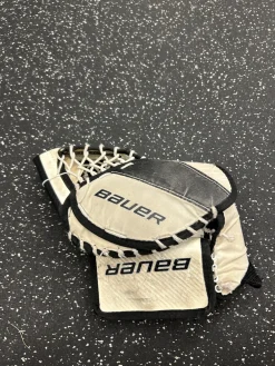 Used Bauer PRODIGY 2.0 Youth Goalie Catcher White