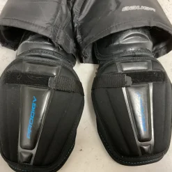 Used Bauer PRODIGY BOTTOM SET Youth Pant Black And Carolina Blue LG