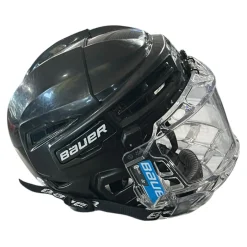 Used Bauer PRODIGY Helmet Full Visor Combo Black SM