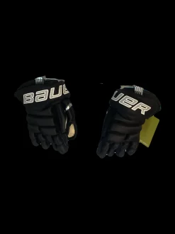 Used Bauer PRODIGY Youth Gloves Black 8"