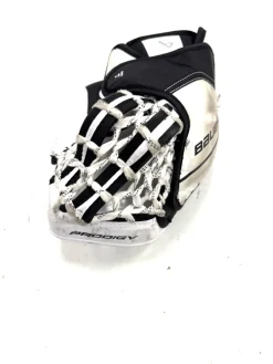 Used Bauer PRODIGY Youth Goalie Catcher White