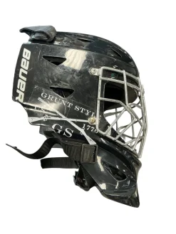 Used Bauer PROFILE 1200 Senior Goalie Helmet/Mask Black MD