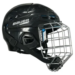 Used Bauer REAKT 55 Helmet Cage Combo Black LG