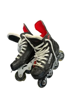 Used Bauer Roller Hockey Skates Black Junior 03
